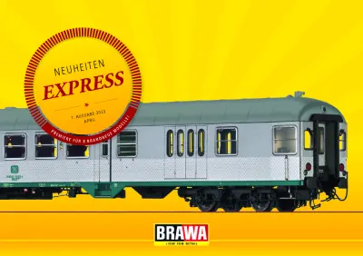 Neuheiten Express - 1. Ausgabe 2023 - Brawa