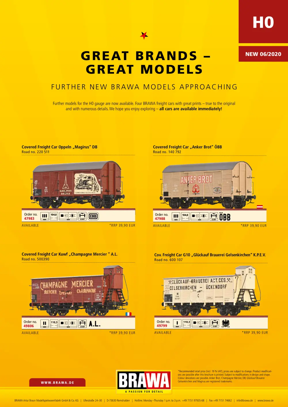 Brawa - Great Brands - Great Models