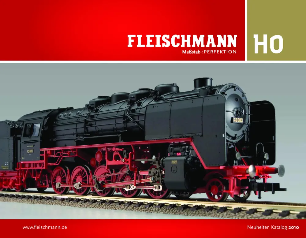 Fleischmann - Neuheiten Katalog 2010