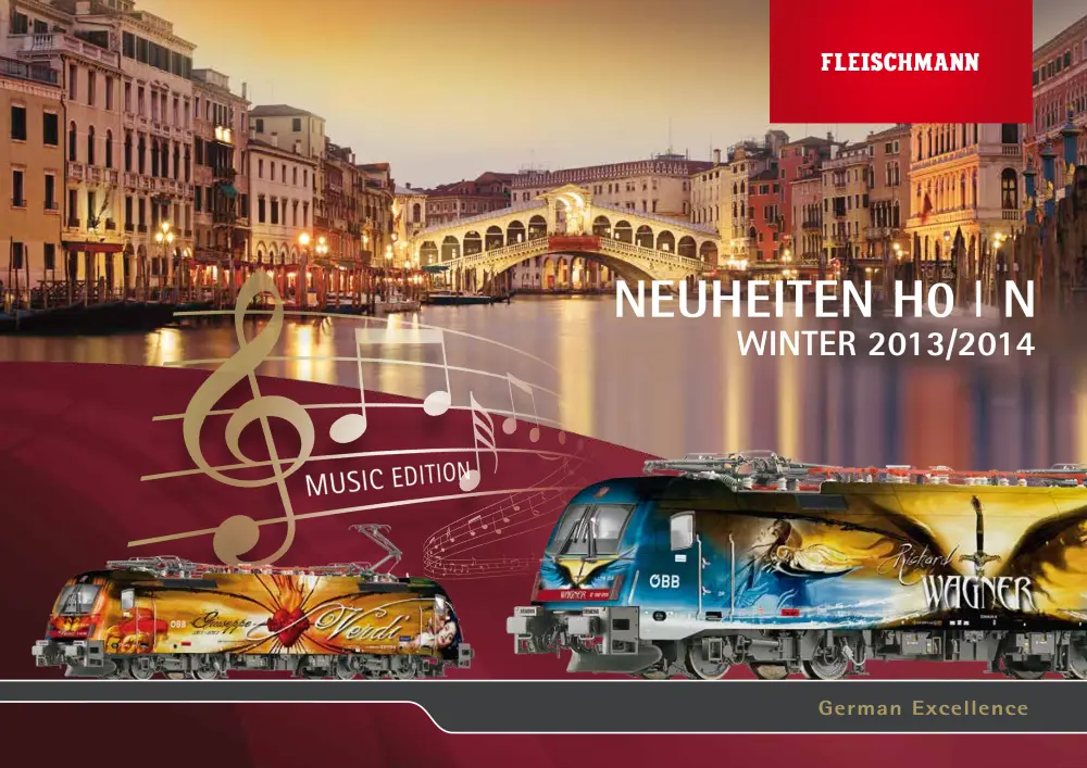 Fleischmann - Neuheiten Winter 2013/2014
