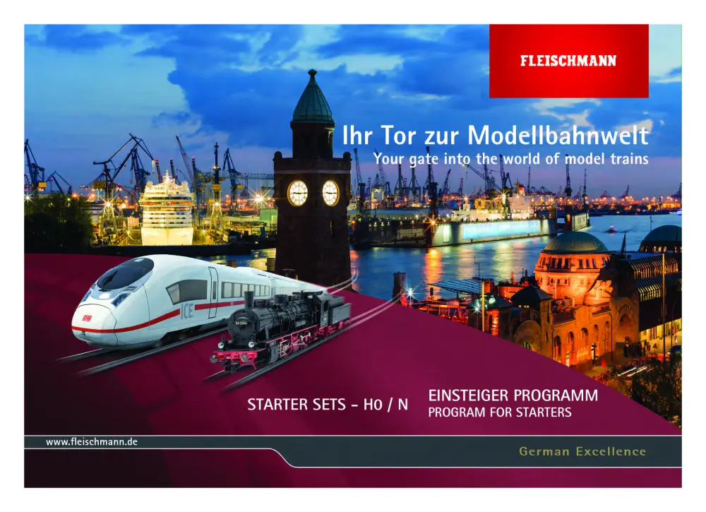Fleischmann - Einstiger Programm / Program for Starters 2014