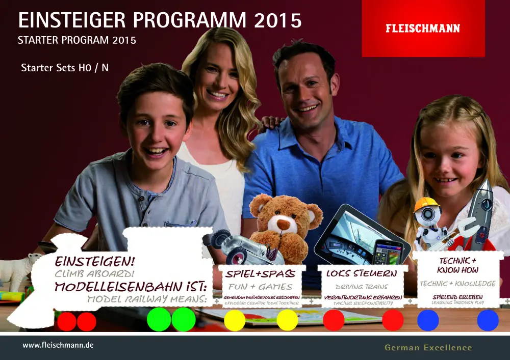 Fleischmann - Einstiger Programm / Program for Starters 2015