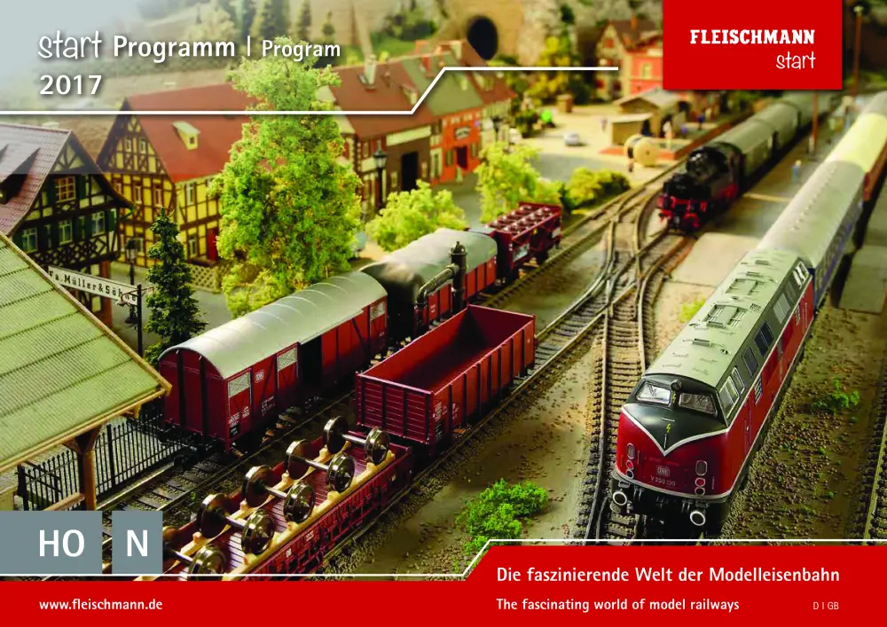 Fleischmann - Start Programm / Program 2017