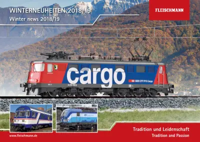 Winterneuheiten / Winter news 2018/19 - Fleischmann