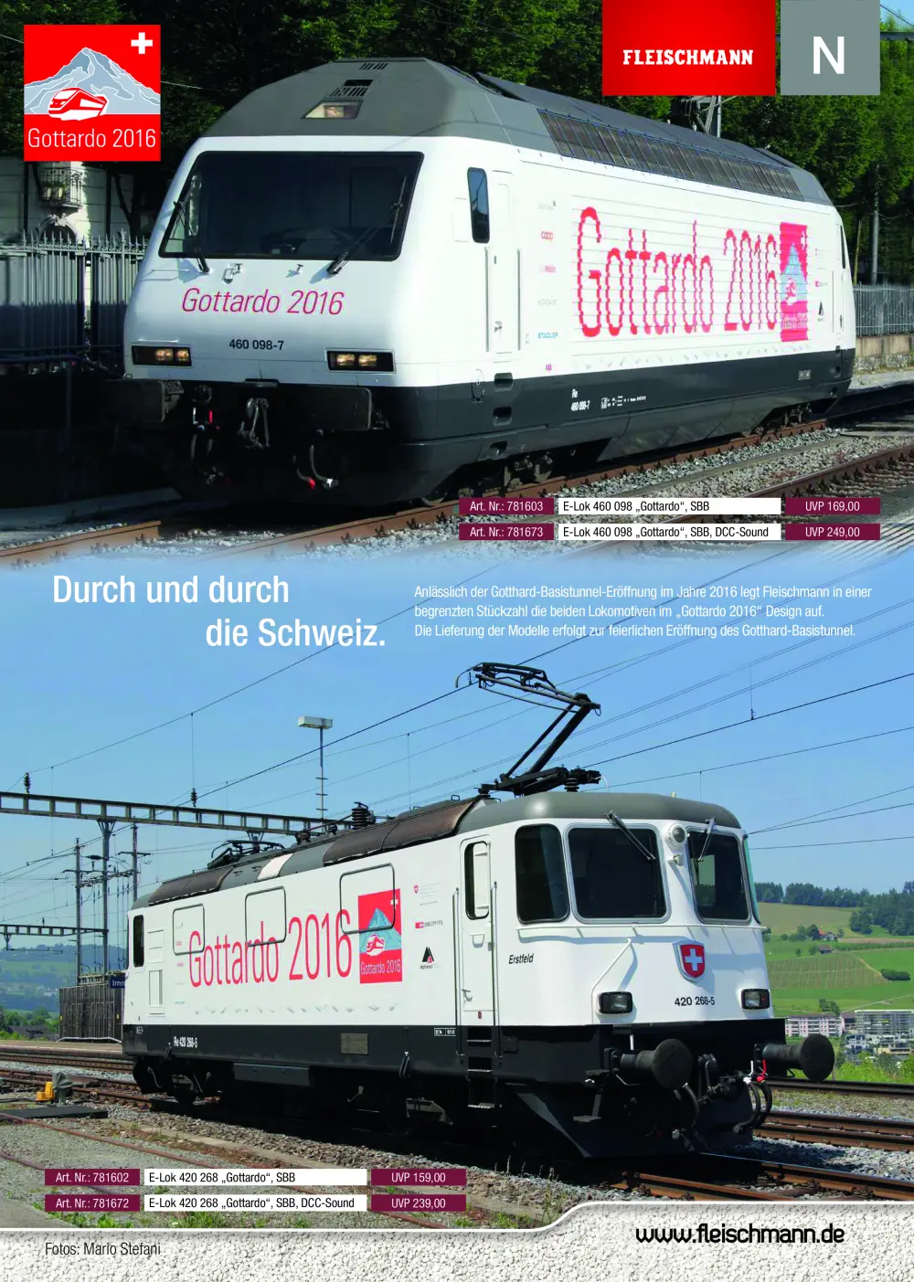 Fleischmann - Gottardo 2016