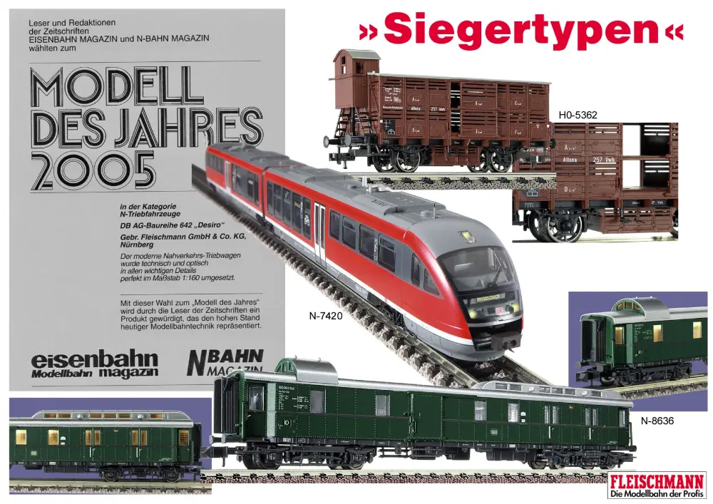 Fleischmann - "Siegertypen"