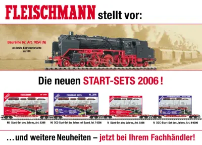 Die neuen Start-Sets 2006! - Fleischmann