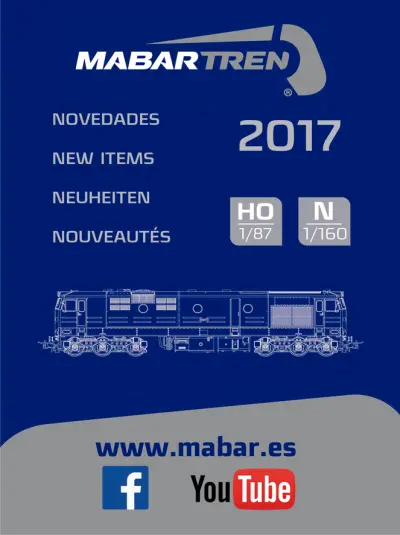 Novedades / New Items / Neuheiten / Nouveautés 2017 - Mabar Tren