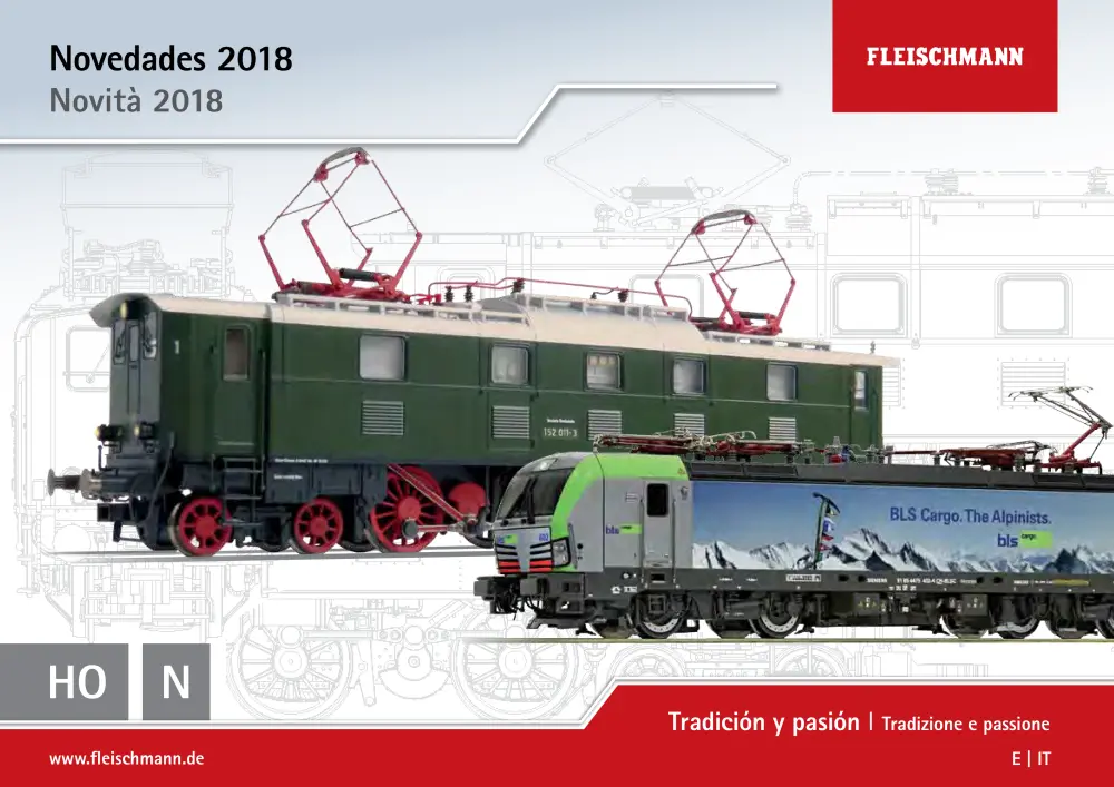 Fleischmann - Novedades / Novità 2018