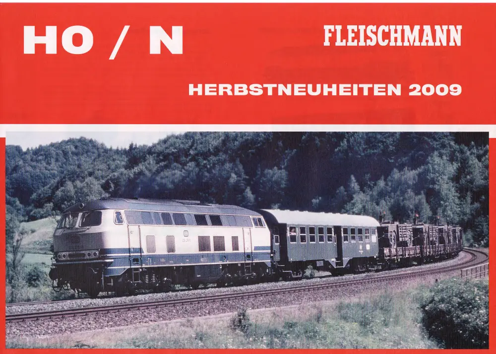 Fleischmann - Herbstneuheiten 2009