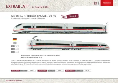 Extrablatt – 2. Quartal 2014 - Fleischmann