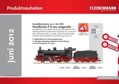 Produktneuheiten Juni 2012 - Fleischmann