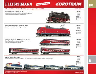 Eurotrain idee+spiel-Exklusiv - Fleischmann