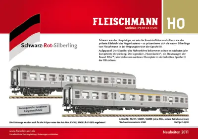Schwarz-Rot-Silberling - Fleischmann