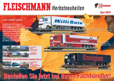 Herbstneuheiten - Fleischmann