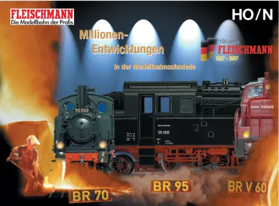 Millionen-Entwicklungen in der Modellbahnschmiede - Fleischmann