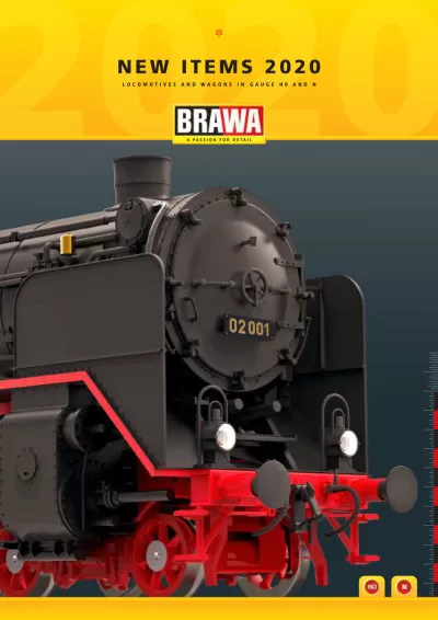 Novelties 2020 catalog - Brawa