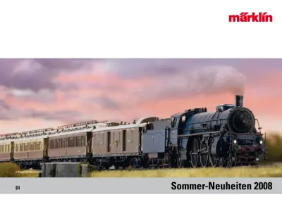 Sommer-Neuheiten 2008 - Märklin