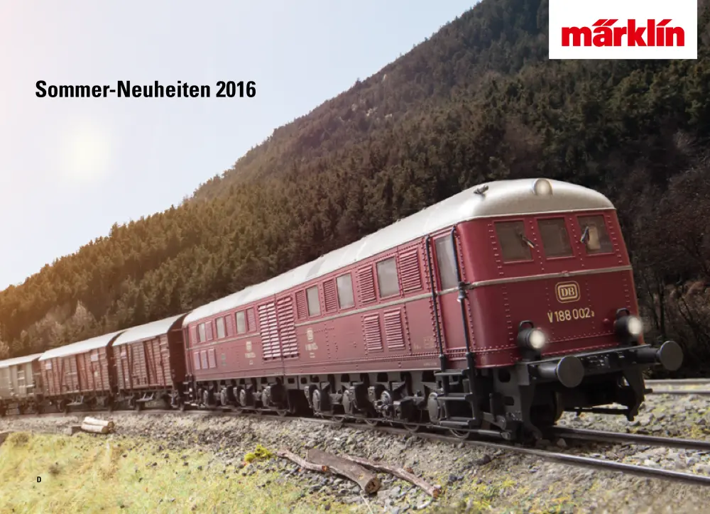 Märklin - Sommer-Neuheiten 2016