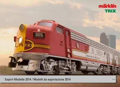 Export-Modelle 2014 / Modelli da esportazione 2014 - Märklin