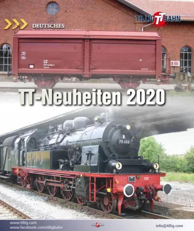 Novelties 2020 catalog - Tillig Bahn