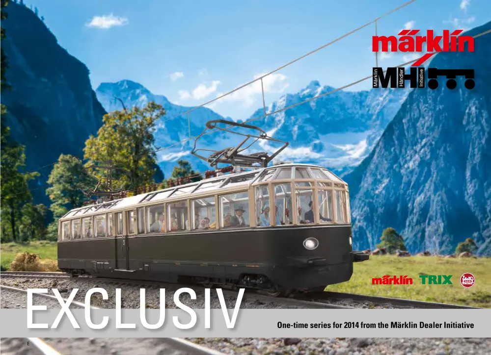 Märklin - One-time series for 2014 from the Märklin Dealer Initiative