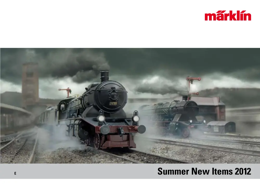 Märklin - Summer New Items 2012