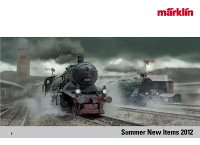 Summer New Items 2012 - Märklin