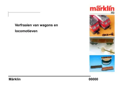 Verfraaien van wagons en locomotieven - Märklin