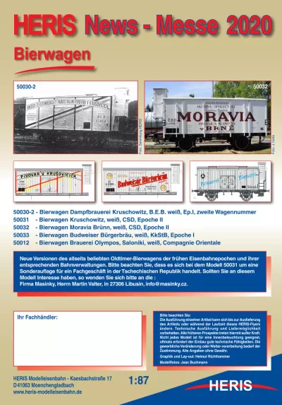 Novelties 2020 - Heris