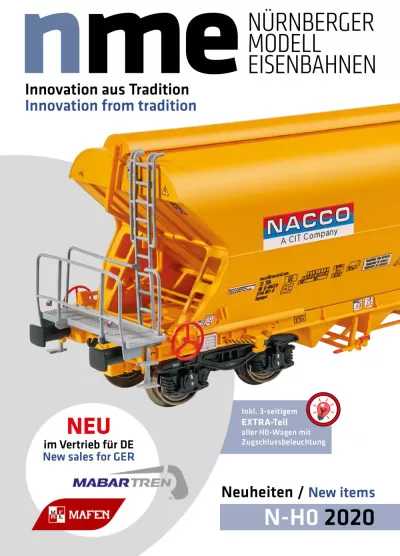 New items 2020 catalog - NME - Nürnberger ModellEisenbahnen