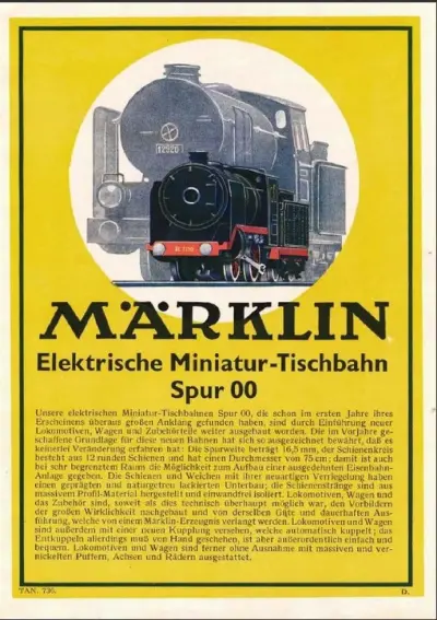 Katalog 1936 - Märklin