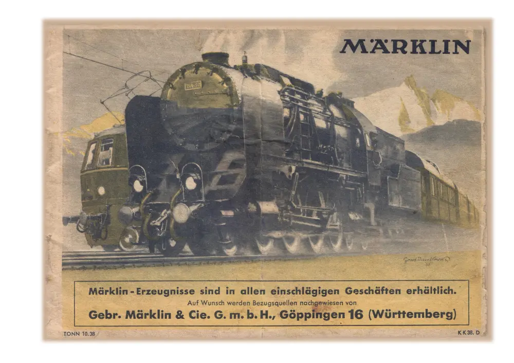 Märklin - Katalog 1938