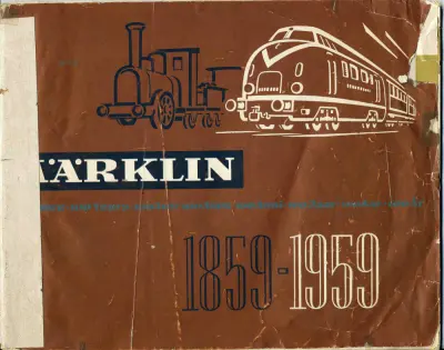 Catalog 1959 - Märklin