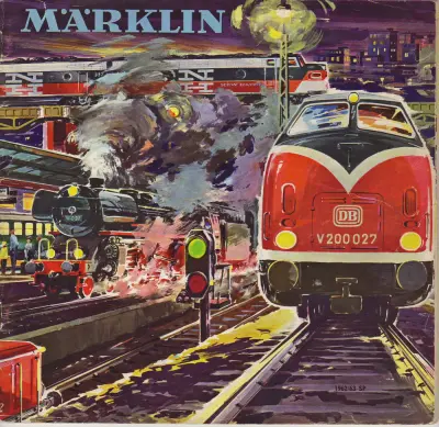 Catálogo 1962 / 1963 - Märklin