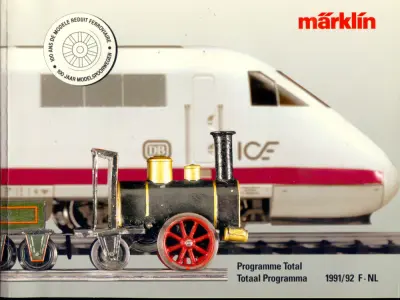 Programme Total / Total Programma 1991 / 1992 - Märklin