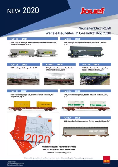 Novelties 2020 - Jouef