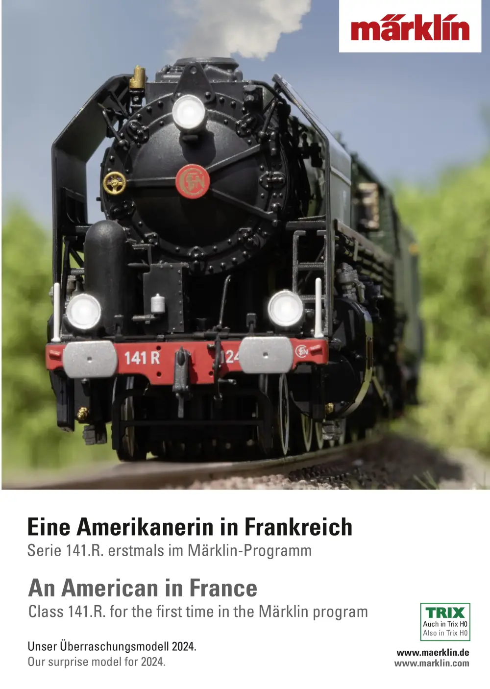Märklin - An American in France - Class 141.R. for the first time in the Märklin program