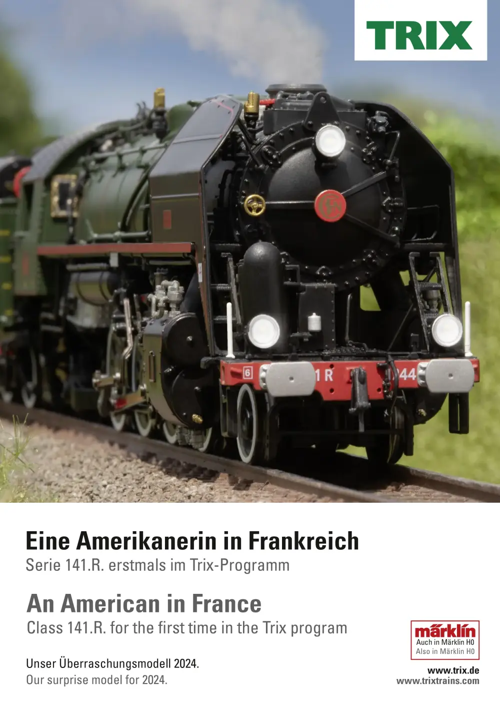 Trix - An American in France - Class 141.R. for the first time in the Trix program