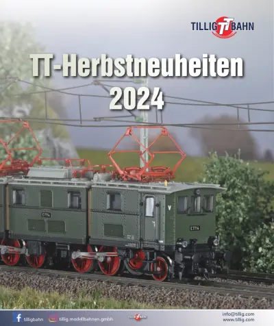 TT-Herbstneuheiten 2024 - Tillig Bahn