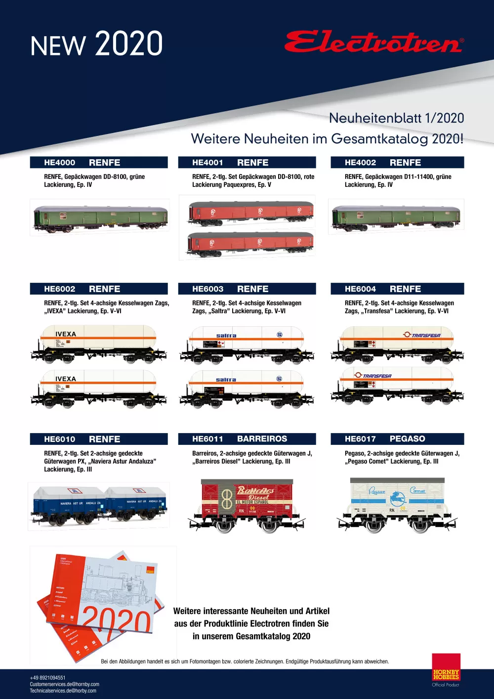 Electrotren - Novelties 2020