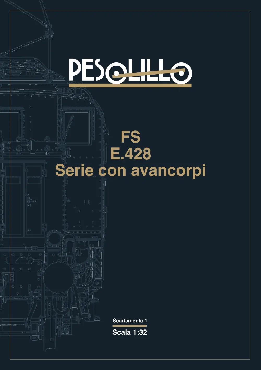 PESOLILLO - FS - E.428 electric locomotive