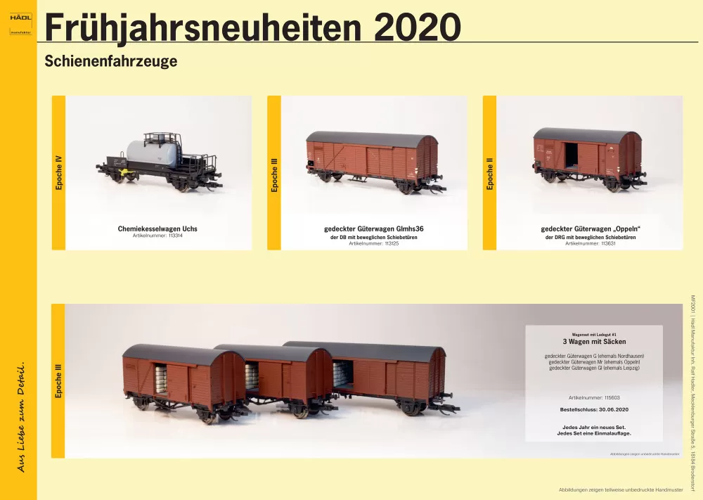 Hädl - Novelties 2020