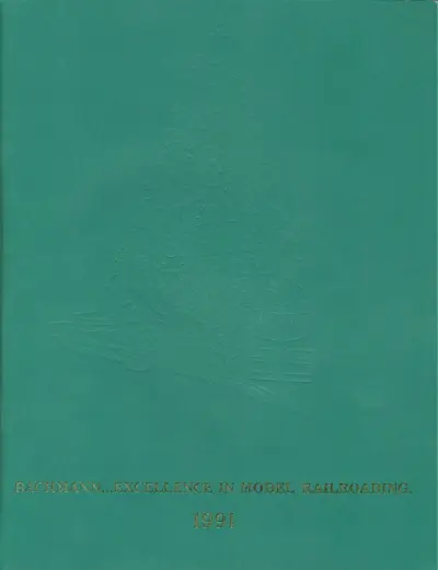 Catalog 1991 - Bachmann