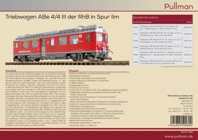 RhB - ABe 4/4 III - ESU