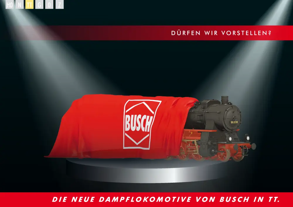 Busch - Dampflokomotive BR 56 in TT