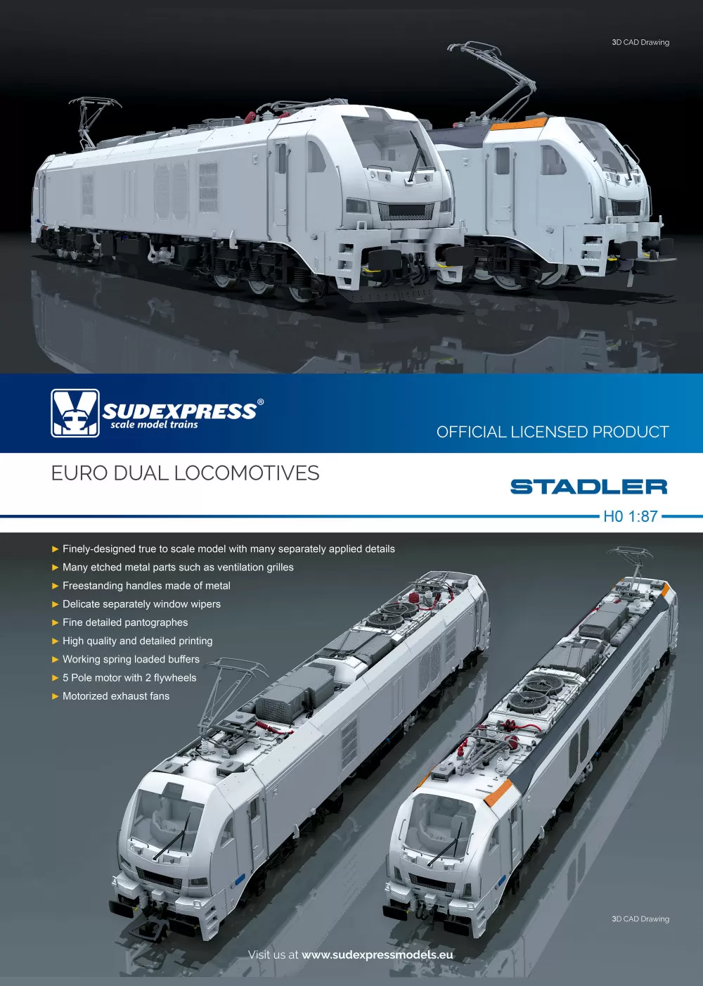 Sudexpress - Stadler - Euro Dual Locomotives