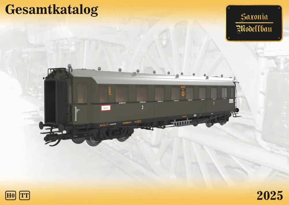 Saxonia Modellbau - Gesamtkatalog 2025