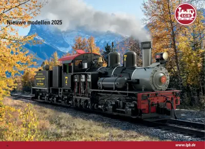 Nieuwe modellen 2025 - LGB