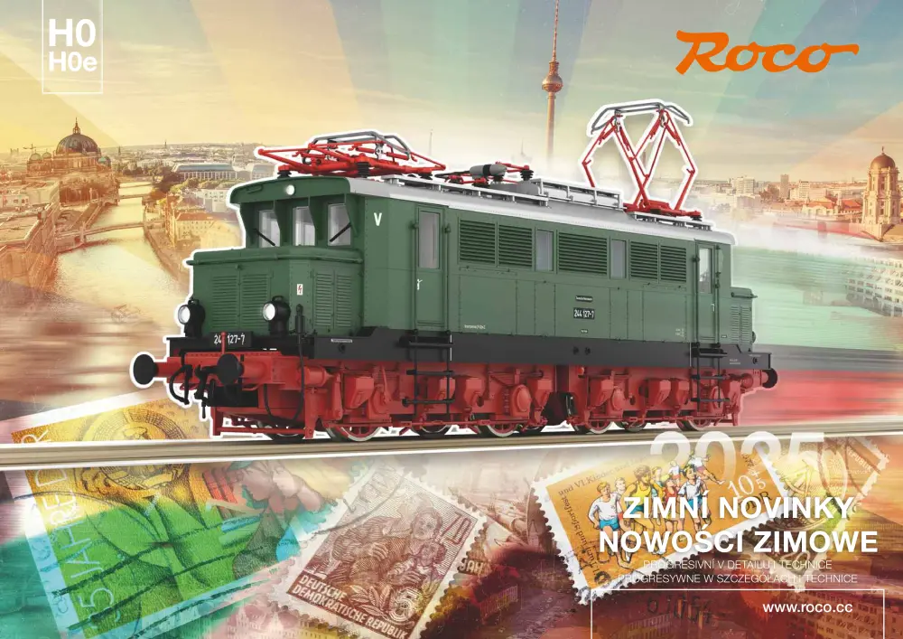 Roco - Zimní novinky / Nowości Zimowe 2025